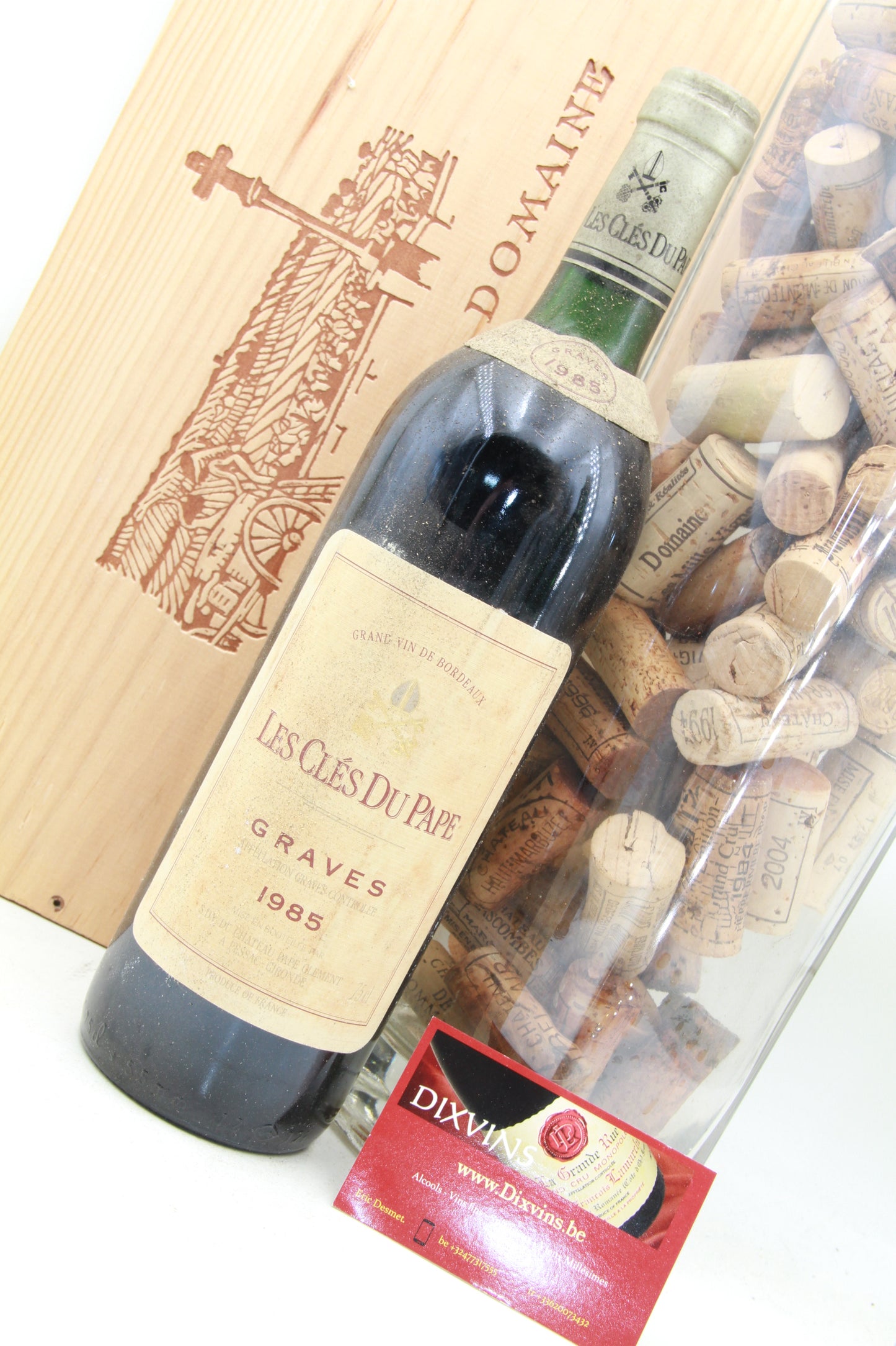 Les Clés Du Pape ( Chateau Pape Clement )  Graves     1985