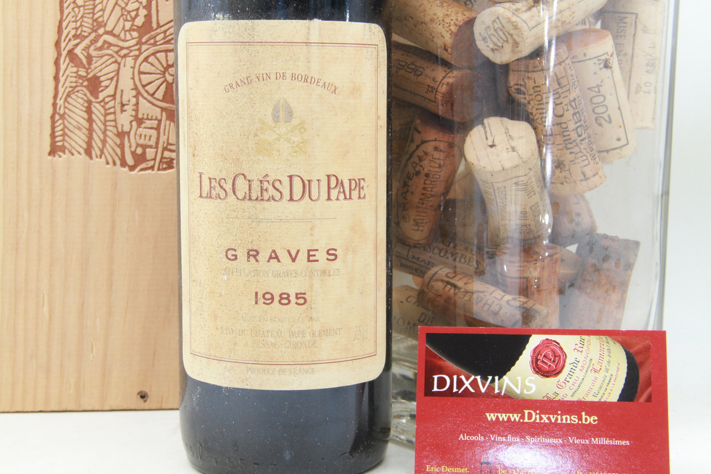 Les Clés Du Pape ( Chateau Pape Clement )  Graves     1985