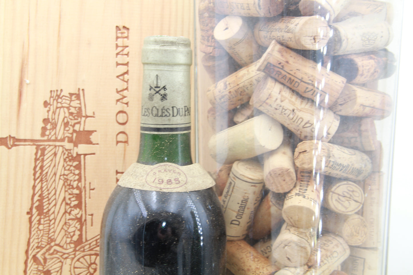 Les Clés Du Pape ( Chateau Pape Clement )  Graves     1985