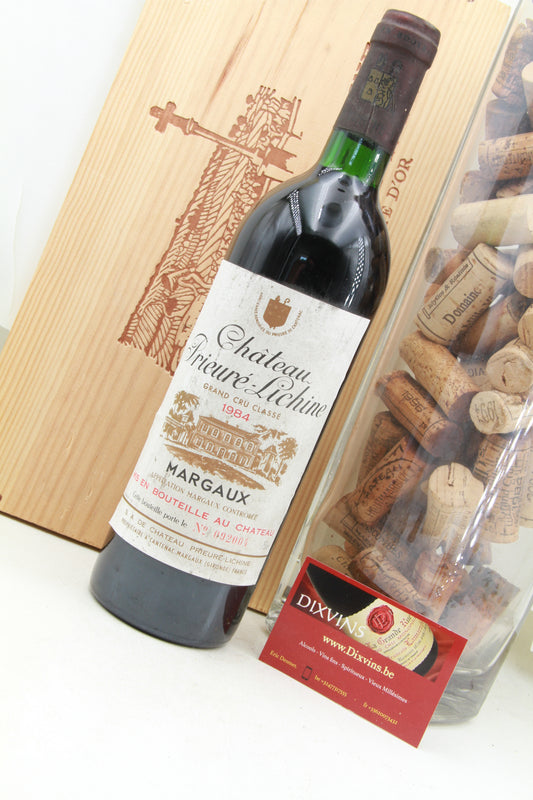 Chateau Prieuré Lichine Grand Cru Classé Margaux 1984