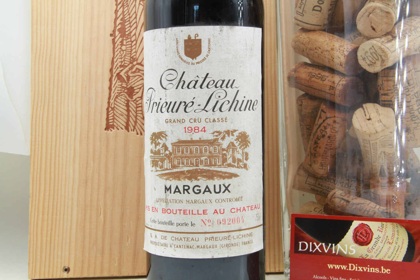 Chateau Prieuré Lichine Grand Cru Classé Margaux 1984