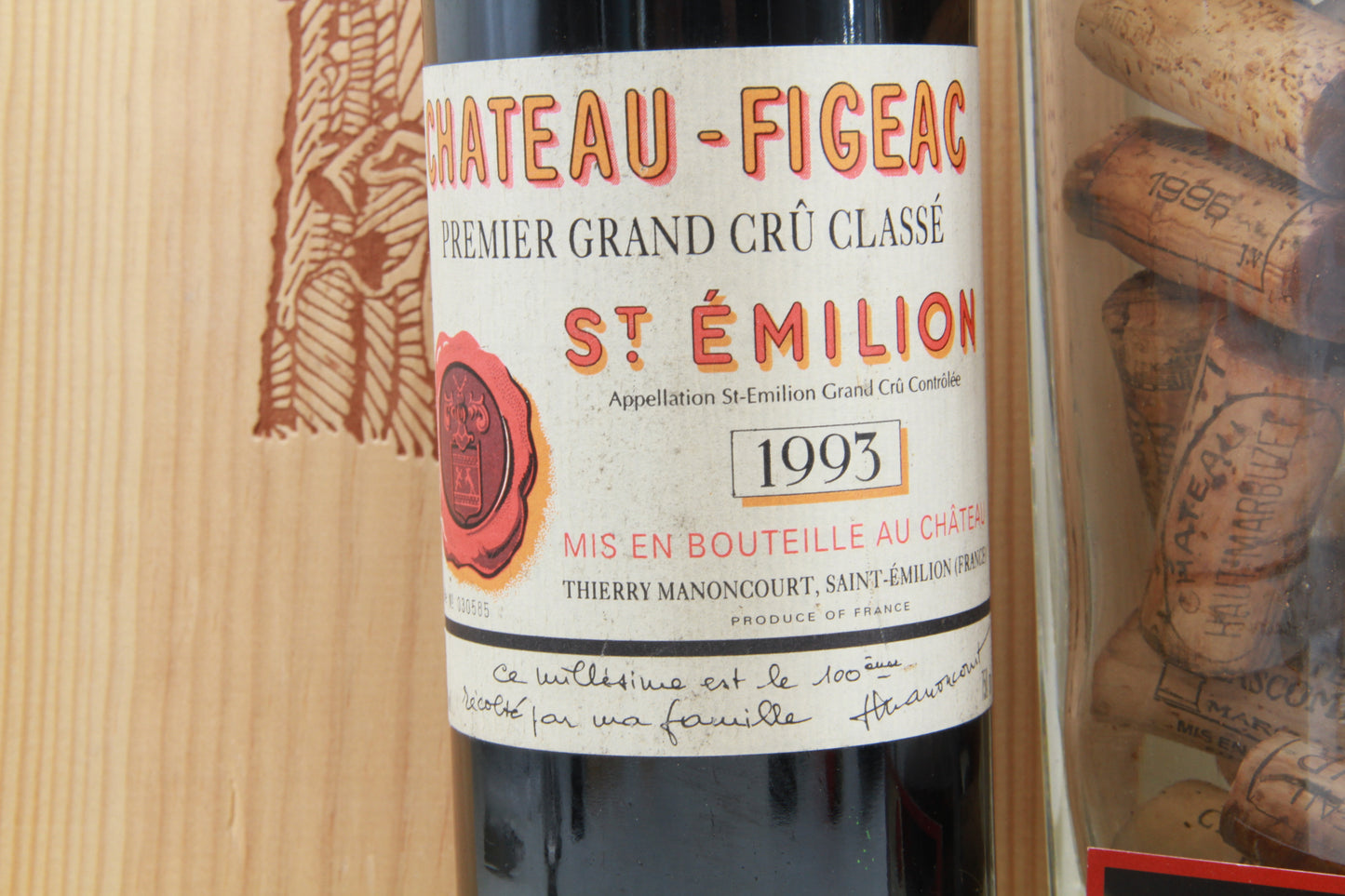 Chateau Figeac 1er Grand Cru Classé St Émilion    1993