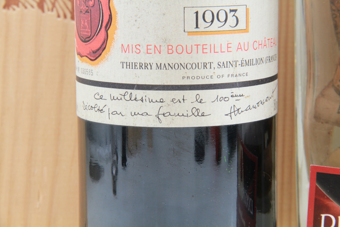 Chateau Figeac 1er Grand Cru Classé St Émilion    1993