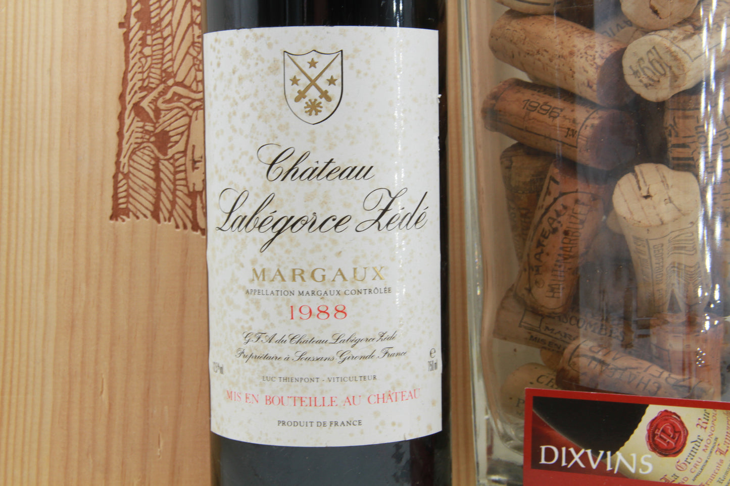 Chateau Labégorce Zédé   Margaux    1988