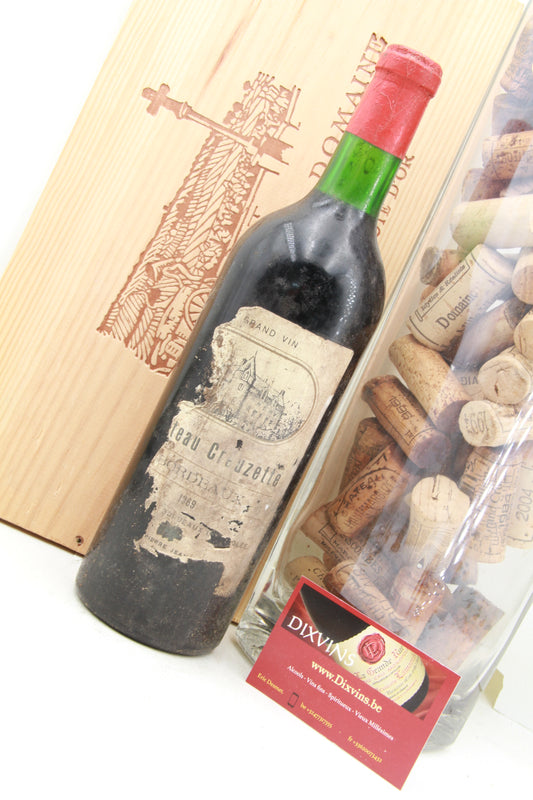 Chateau Creuzette    Bordeaux   1969