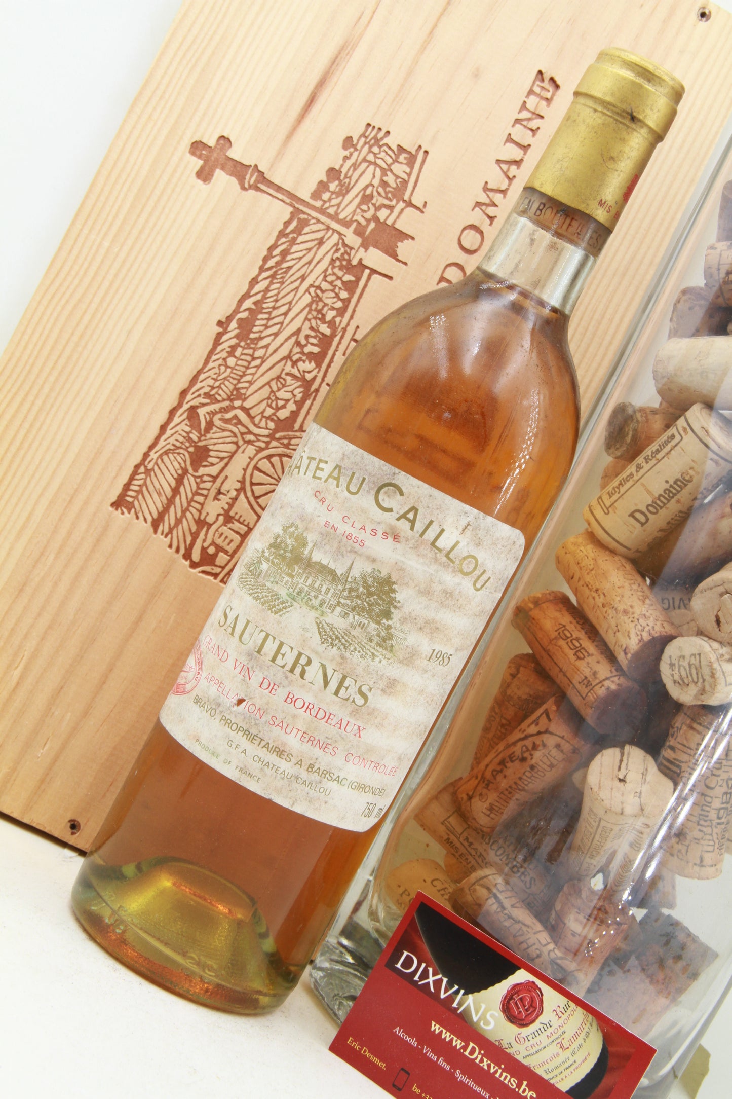 Chateau Caillou. Grand Cru Classé   Sauternes.  1985
