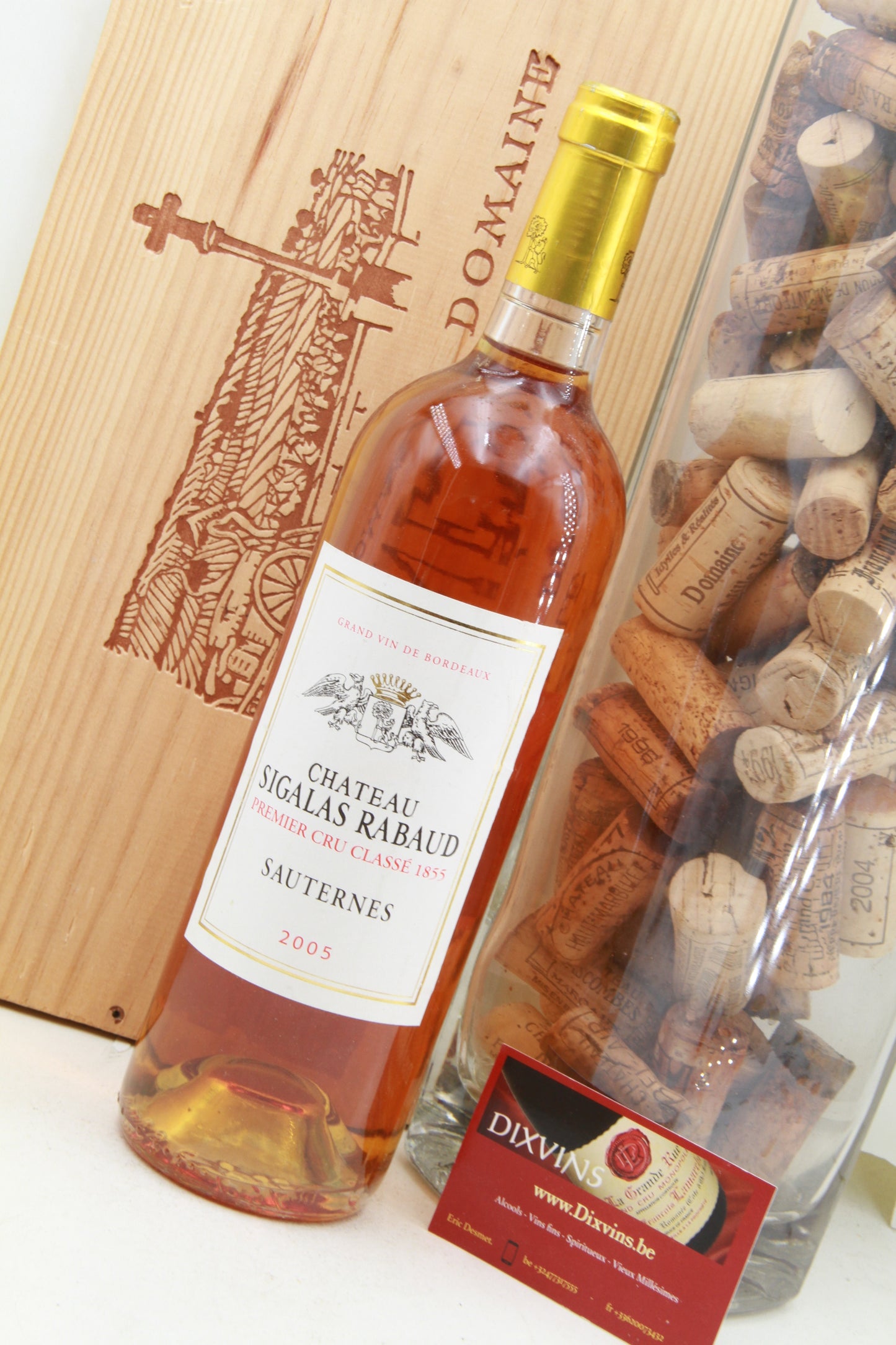 Chateau Sigalas Rabaud     1erGrand Cru Classé   Sauternes.  2005