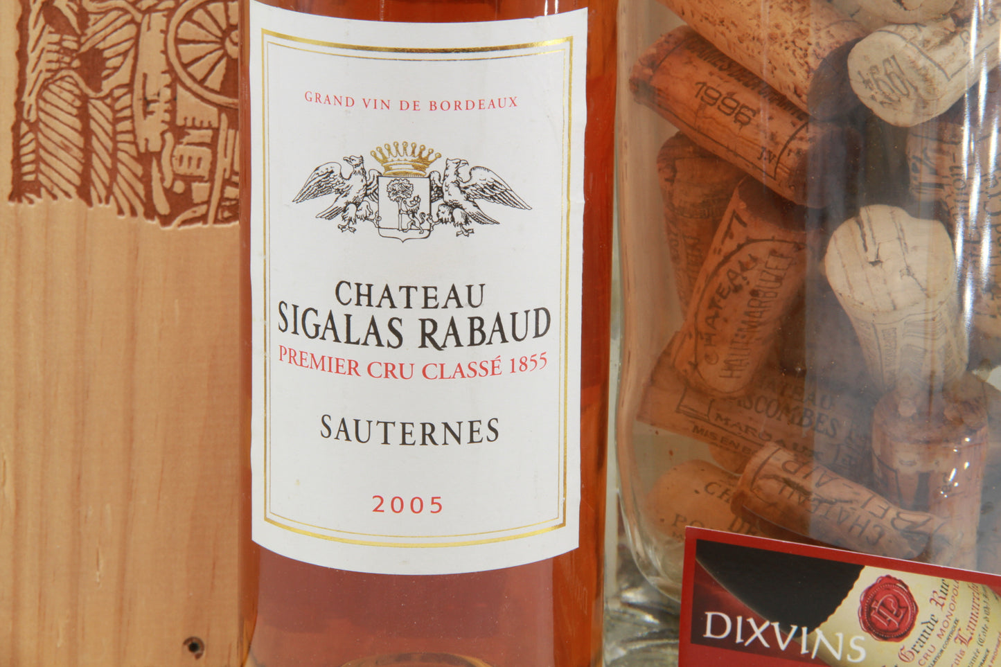 Chateau Sigalas Rabaud     1erGrand Cru Classé   Sauternes.  2005