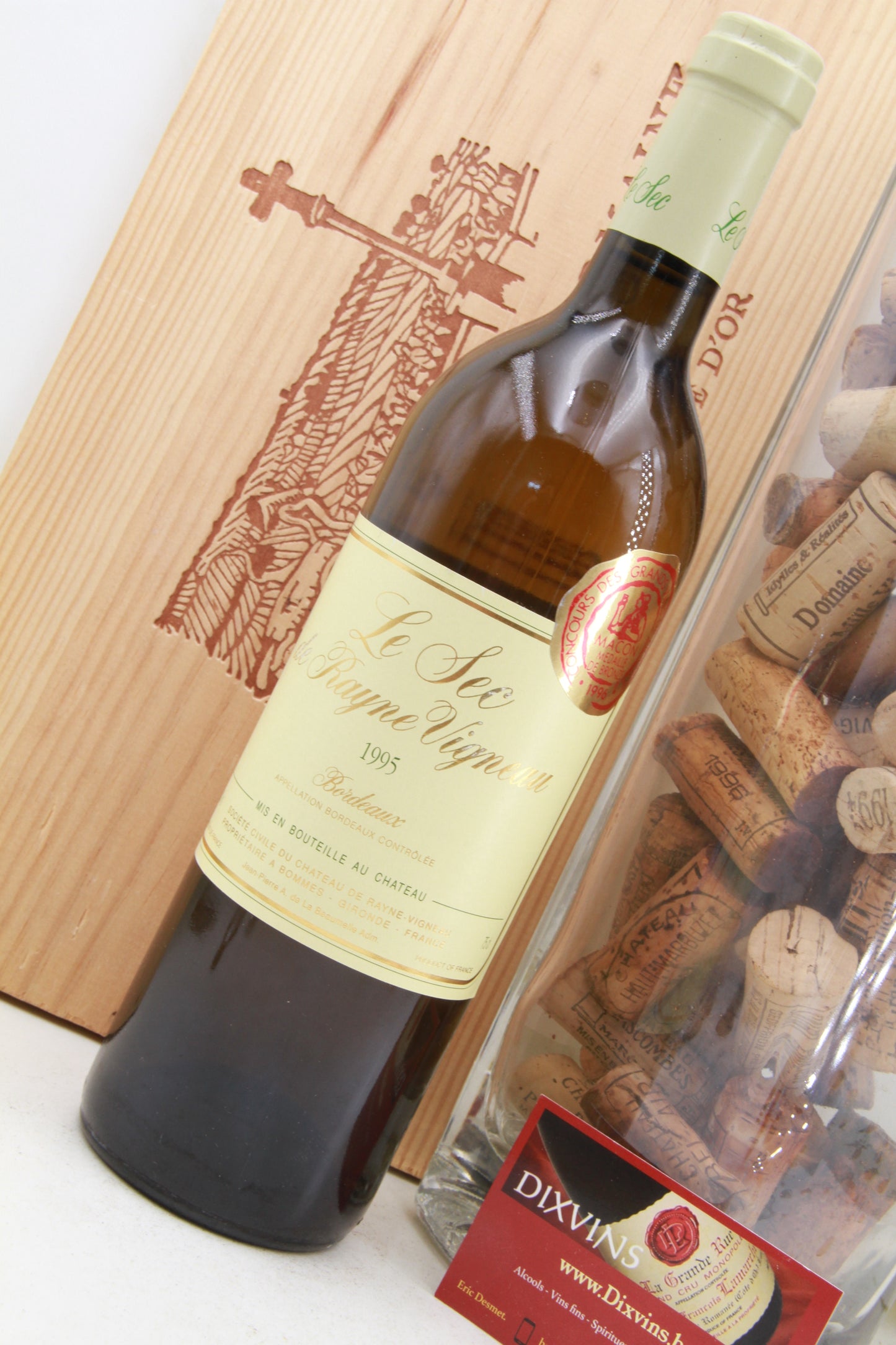 Le Sec de Rayne Vigneau     Bordeaux blanc    Chateau Rayne Vigneau    1995