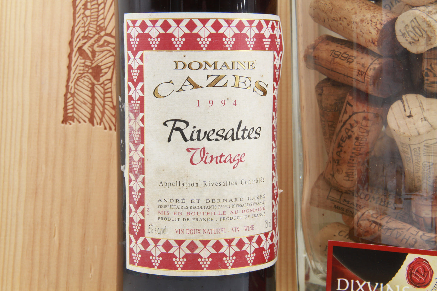 Rivesaltes Vintage  Domaine Cazes.    1994