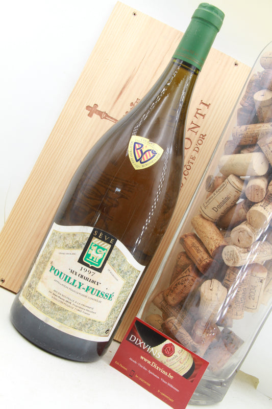 Pouilly Fuissé    Aux Chailloux    Jean Pierre Sève.       1997.  Magnum 1,5L