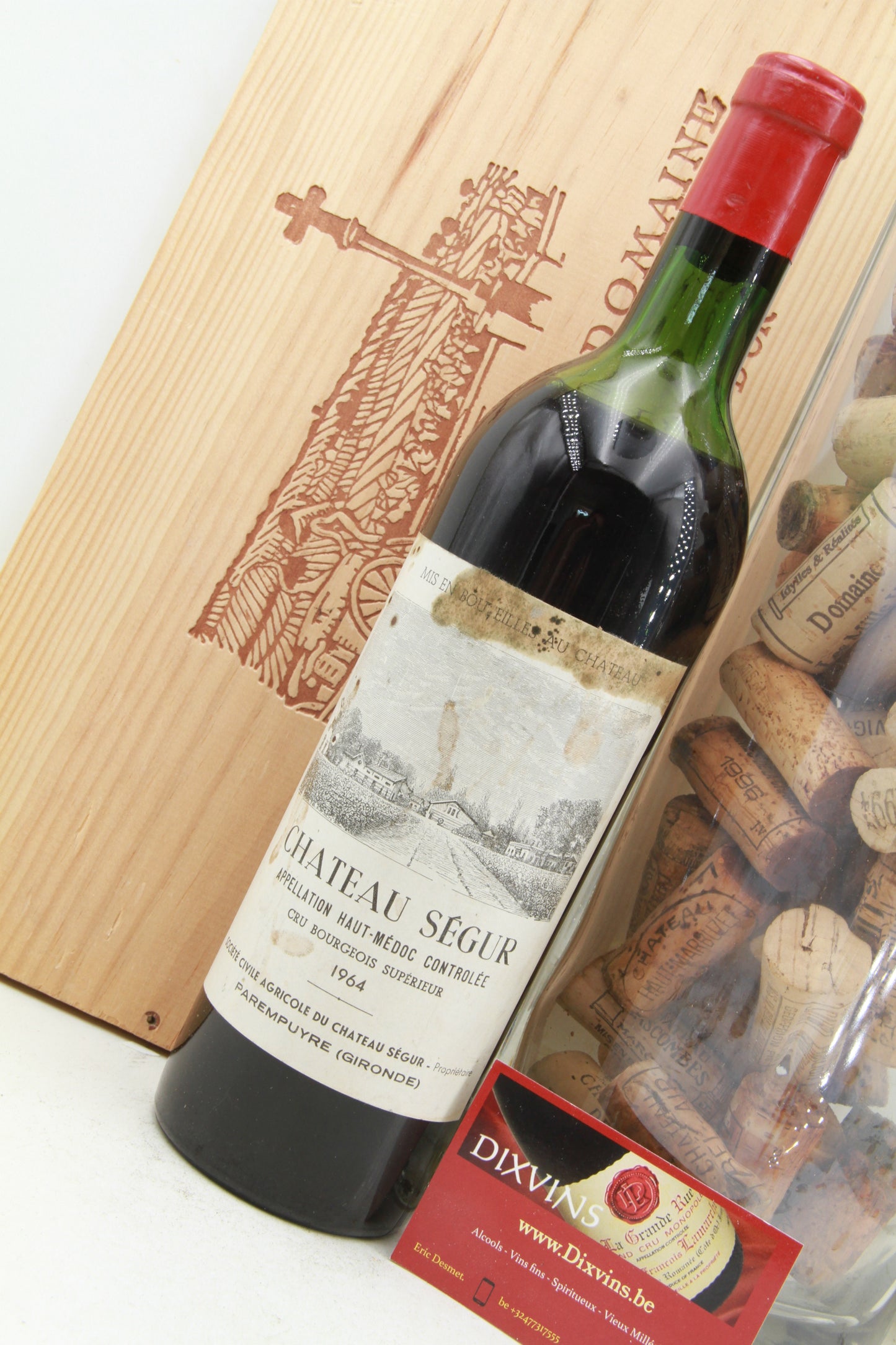 Chateau Ségur  Haut Medoc  Cru Bourgeois Sup    1964