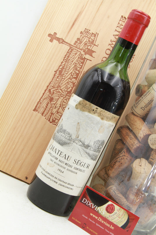 Chateau Ségur  Haut Medoc  Cru Bourgeois Sup    1964