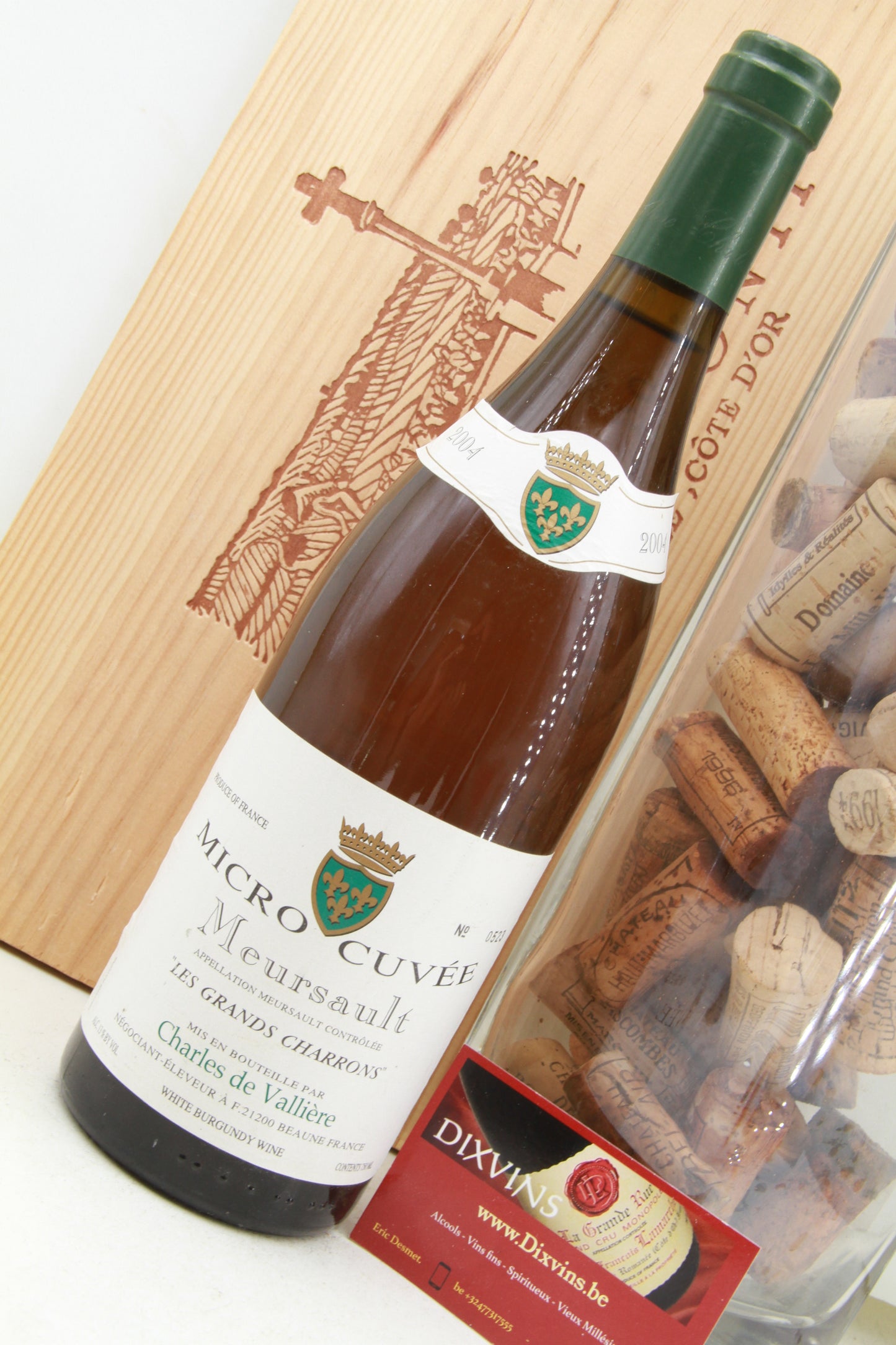 Meursault  Les Grands Charrons  Micro Cuvée   Charles de Vallière.     2004