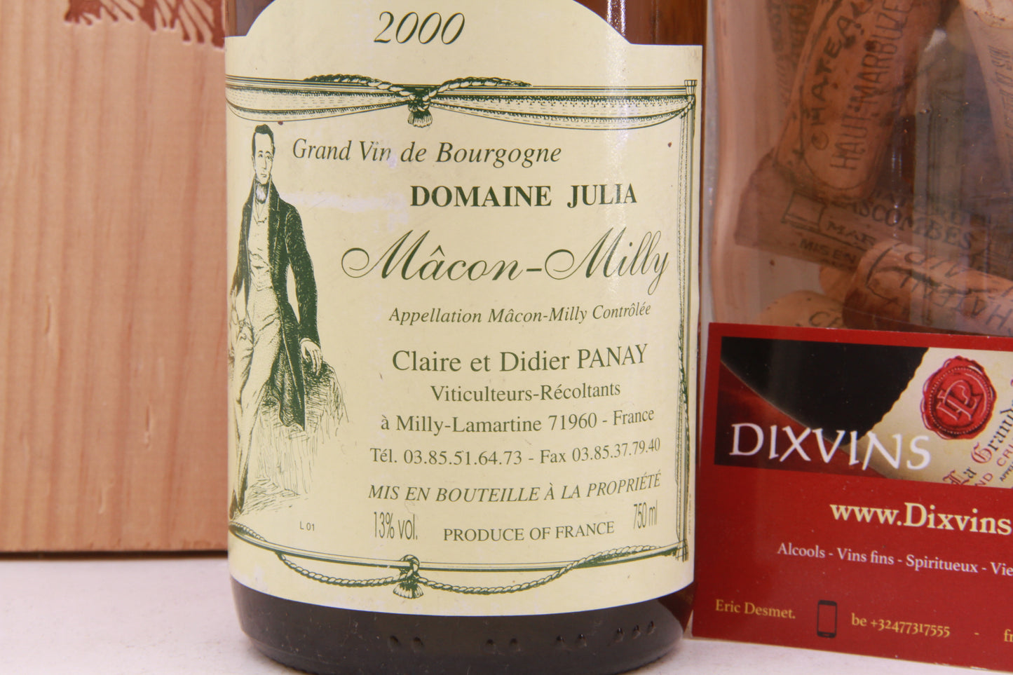 Macon-Milly     Domaine Julia   Claire et Didier Panay     2000