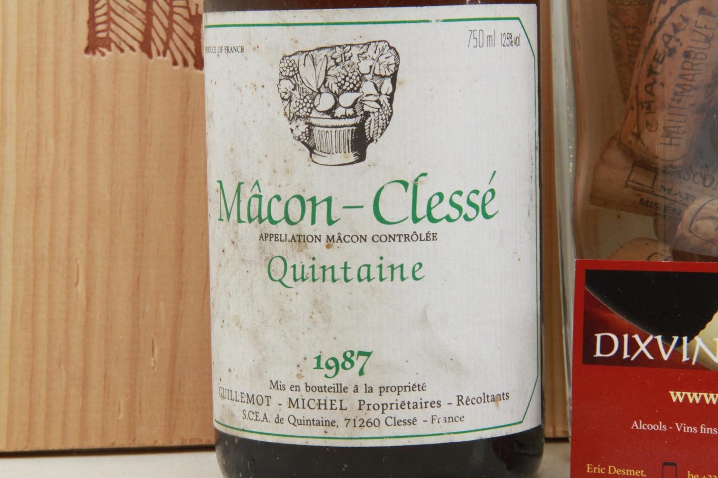 Macon- Clessé    Quintaine.   Guillemot Michel     1987