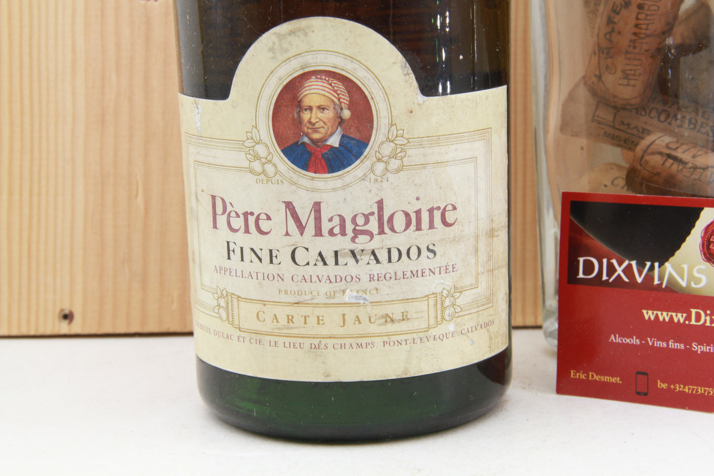 Calvados  Carte Jaune   Fine Calvados    Père Magloire      +-70 ties