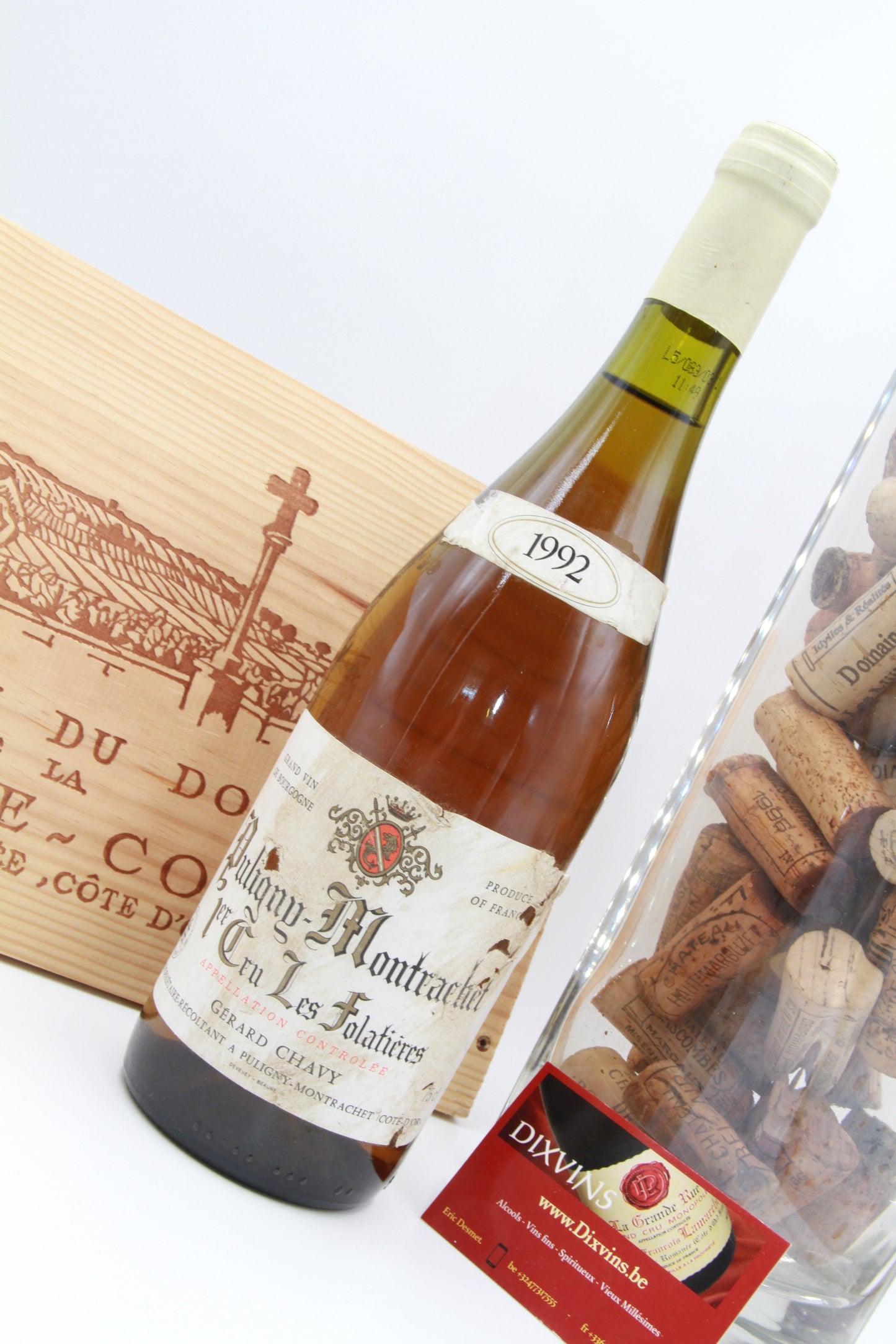Puligny Montrachet 1er Cru Les Folatières.    Gérard Chavy   1992