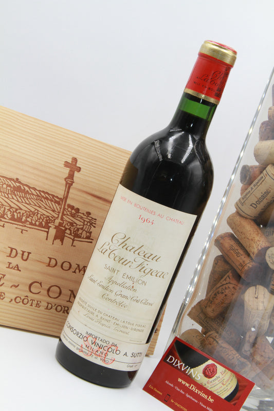 Chateau La Tour Figéac Grand Cru Classé Saint Émilion.       1964