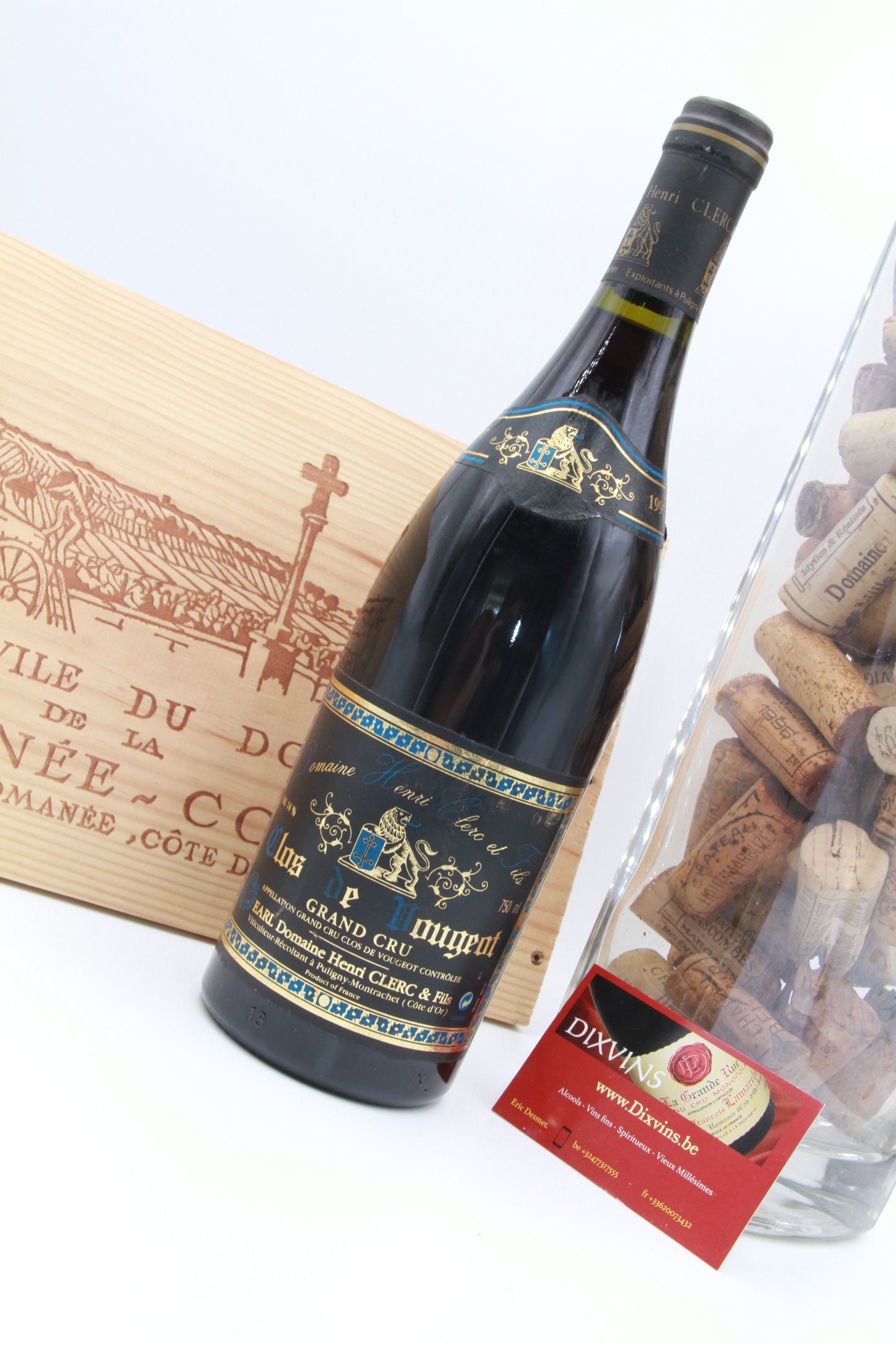 Clos de Vougeot  Grand Cru      Domaine Henri Clerc  1998