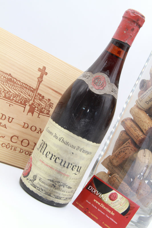 Mercurey  Caves du Chateau D'Etroyes   Francois Protheau    1962