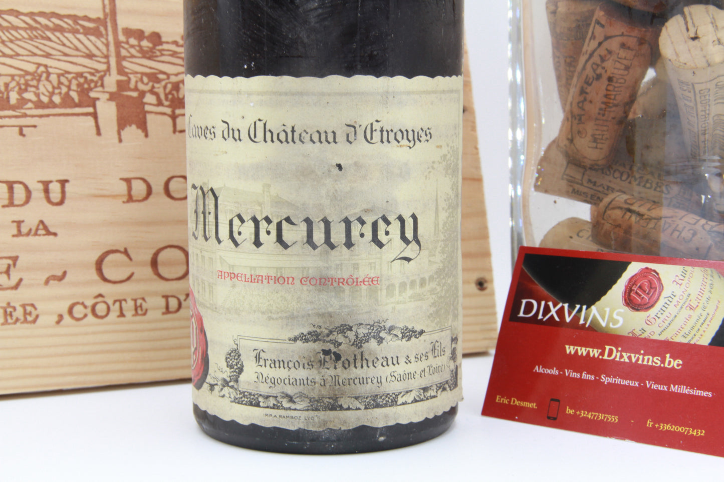 Mercurey  Caves du Chateau D'Etroyes   Francois Protheau    1962