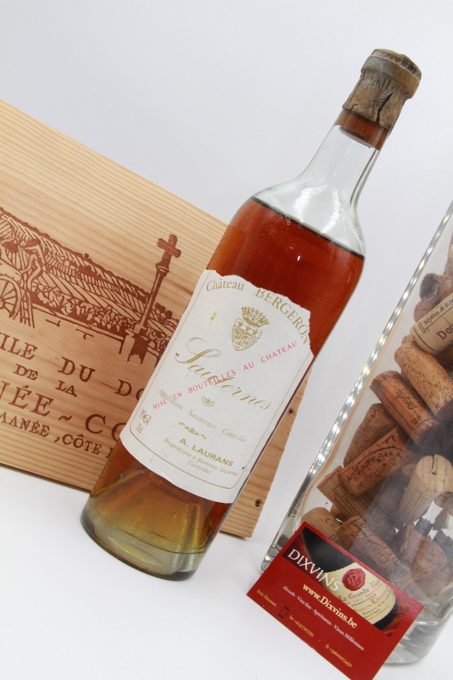 Chateau Bergeron.     Sauternes 1961