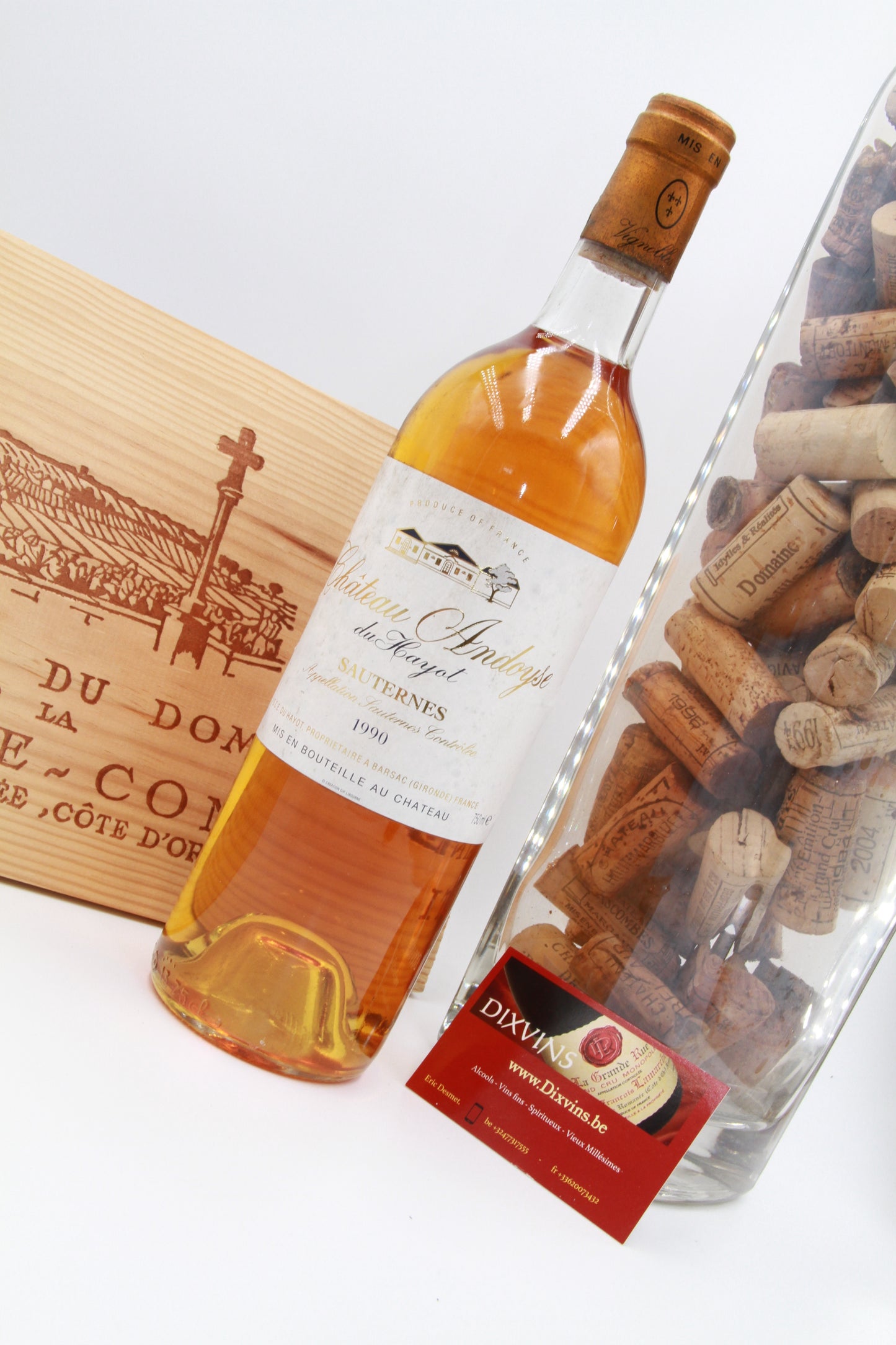 Chateau Andoyse du Hayot      Sauternes 1990