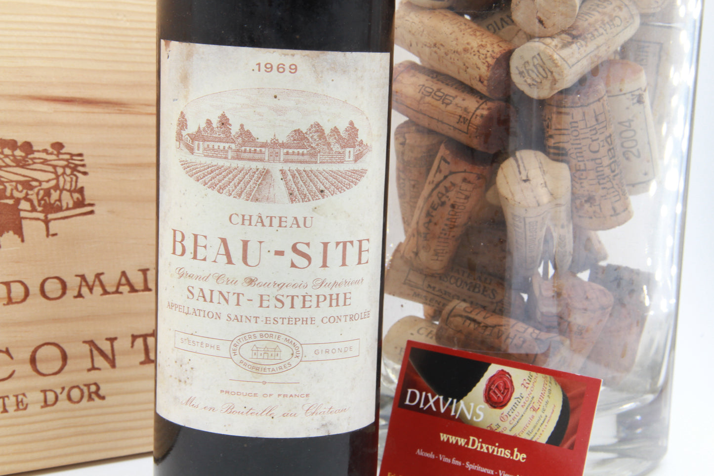 Chateau Beau Site  Grand Cru Bourgeois Sup.    Saint Éstephe     1969