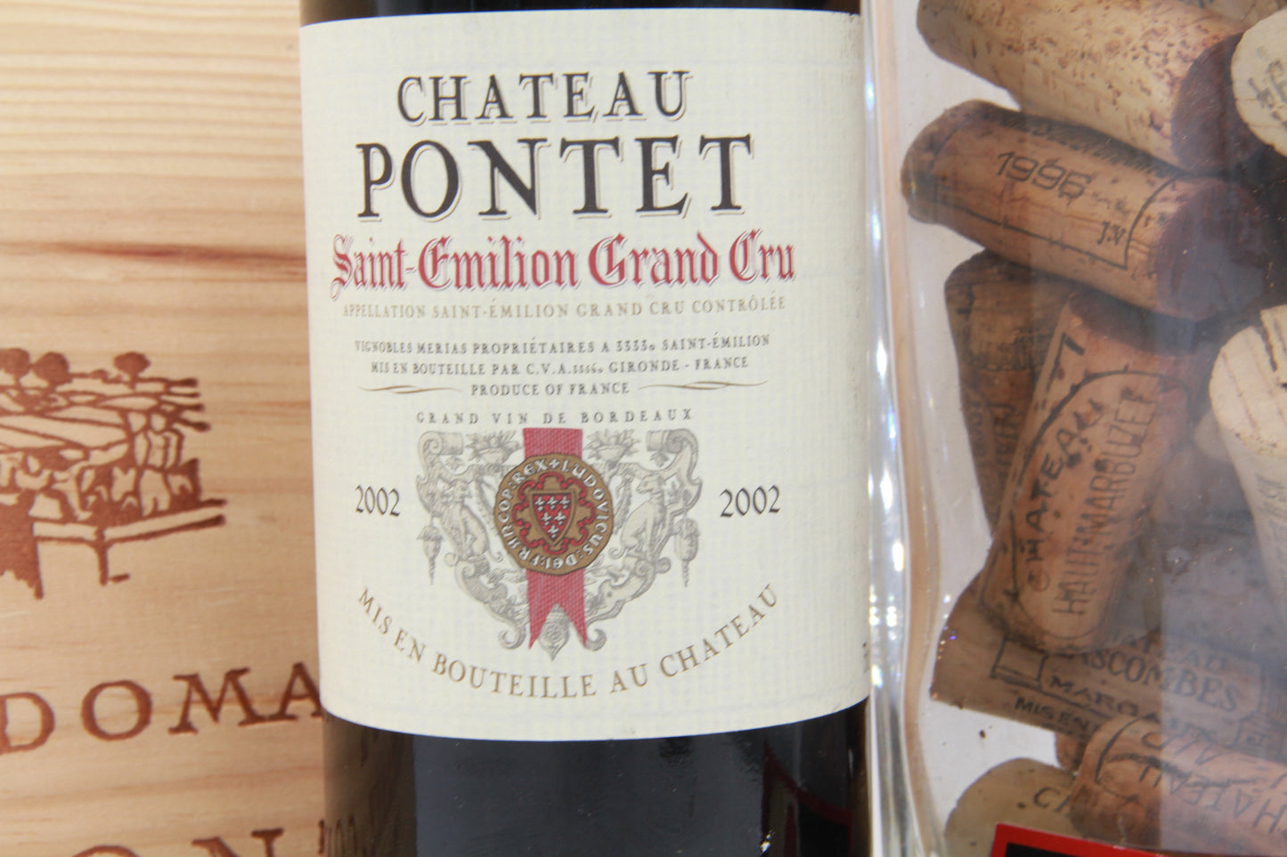 Chateau  Pontet    Grand Cru   Saint Émilion    2002