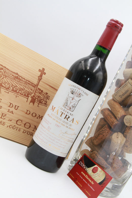 Chateau  Matras  Grand Cru  Classé  Saint Émilion    1997