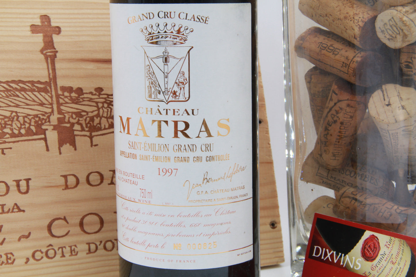 Chateau  Matras  Grand Cru  Classé  Saint Émilion    1997
