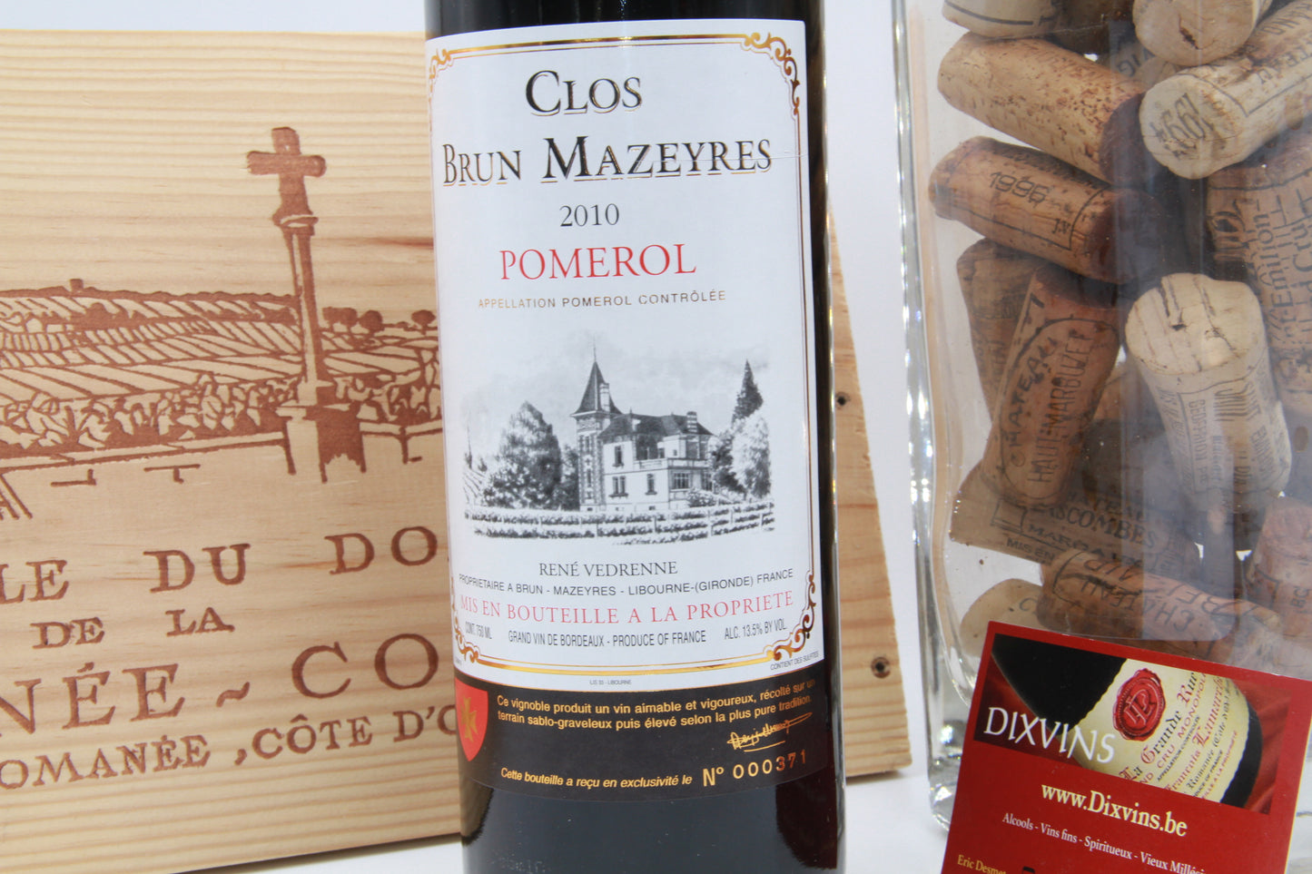 Clos Brun Mazeyres.     Pomerol     2010