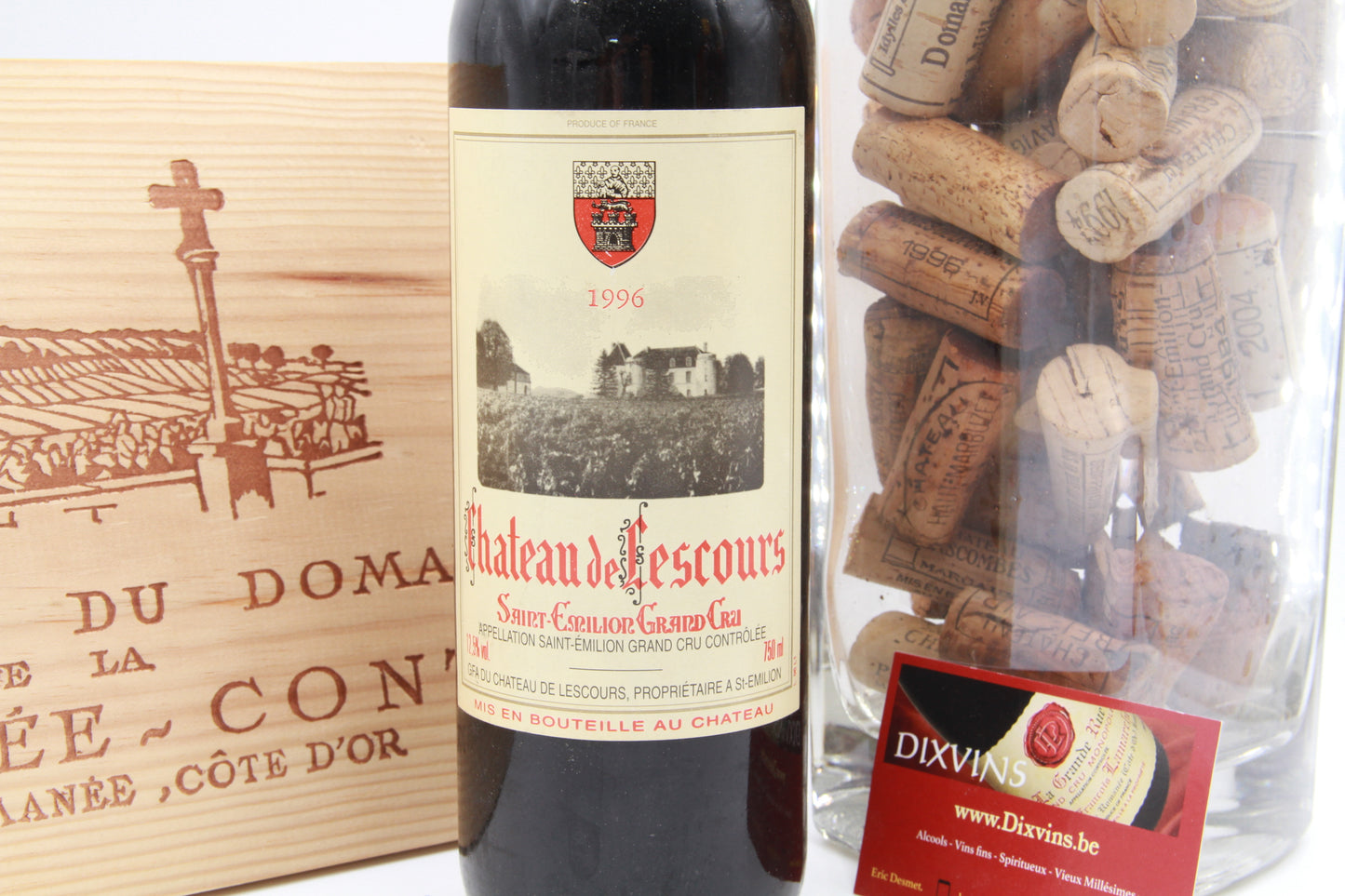 -Chateau de Lescours    Saint Émilion Grand Cru    1996