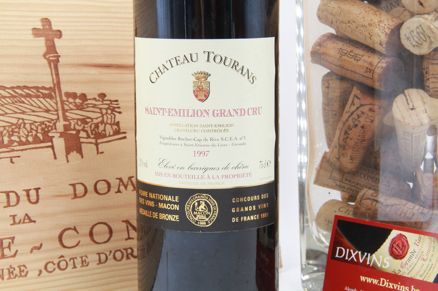 -Chateau Tourans  Saint Émilion Grand Cru    1997