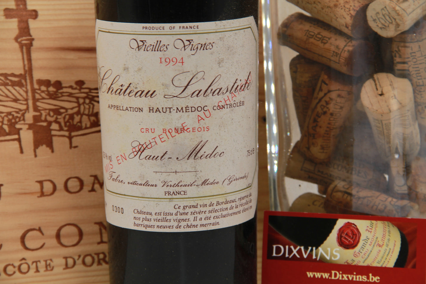 -Chateau Labastide   Cru Bourgeois.   Vielles Vignes    Haut Médoc   1994