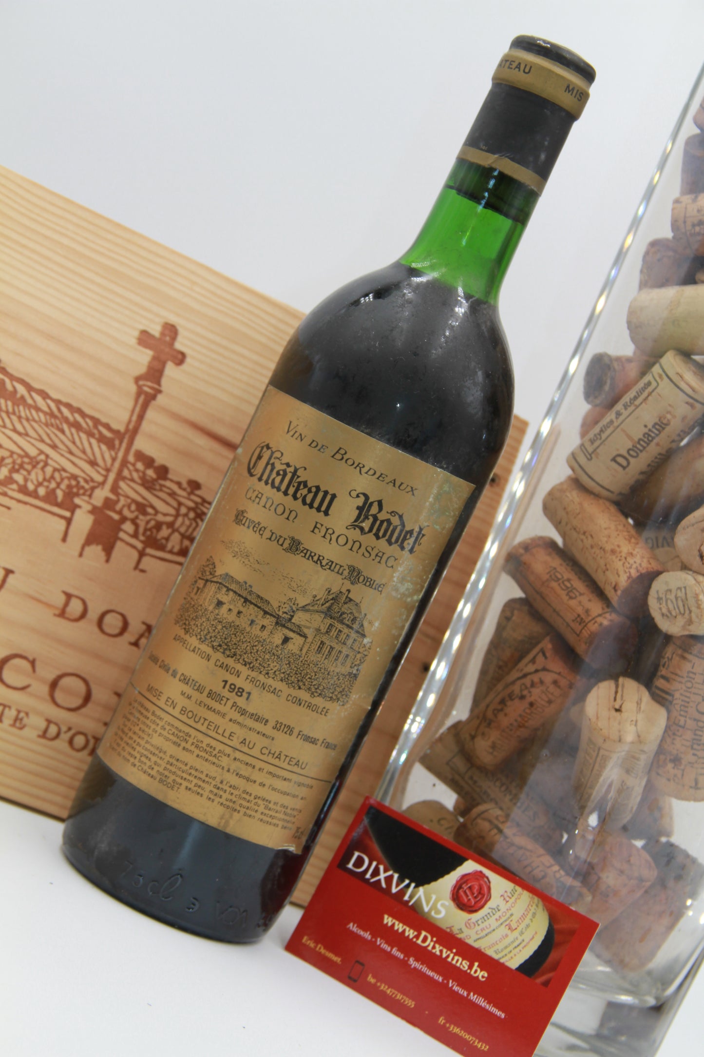 -Chateau  Bodet  Cuvée Du Barrail Noble. Canon Fronsac.  1981