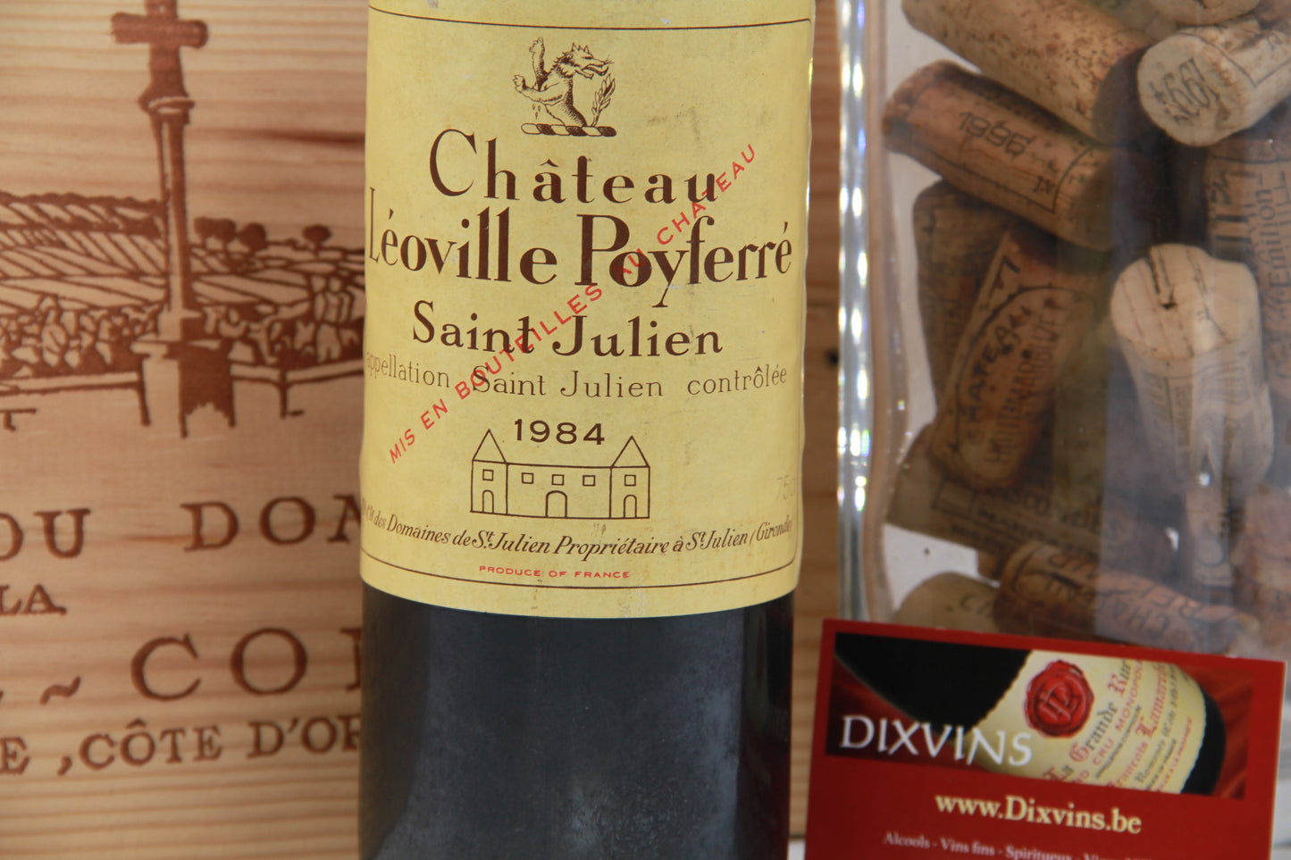 -Chateau  Léoville Poyferré   Grand Cru Classé  Saint-Julien.   1984