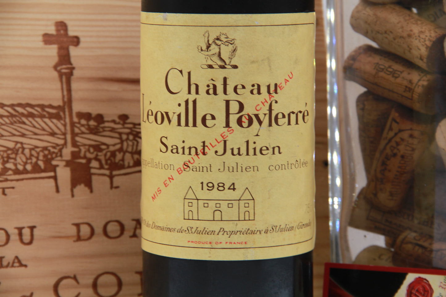 -Chateau  Léoville Poyferré   Grand Cru Classé  Saint-Julien.   1984