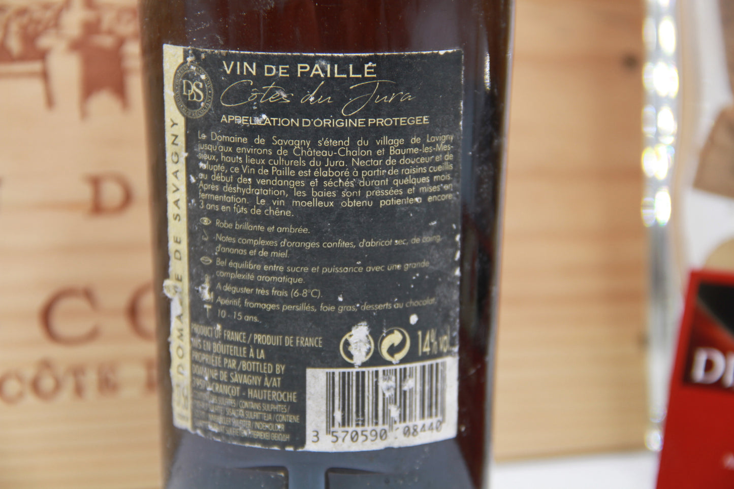 Vin de Paille  Cotes de Jura   Domaine  Savagny     2013