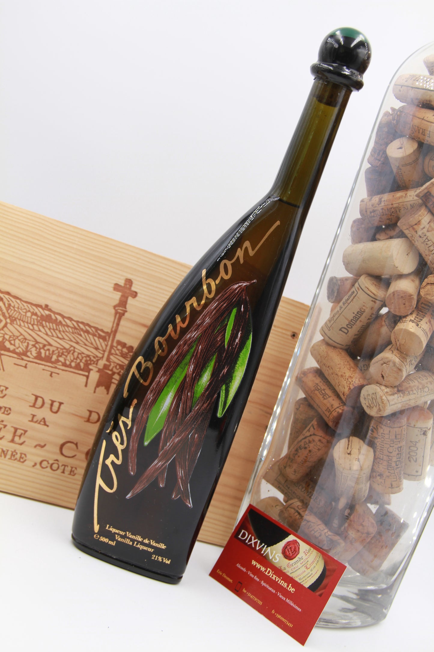 Très Bourbon » Vanille de Vanille. Liqueur