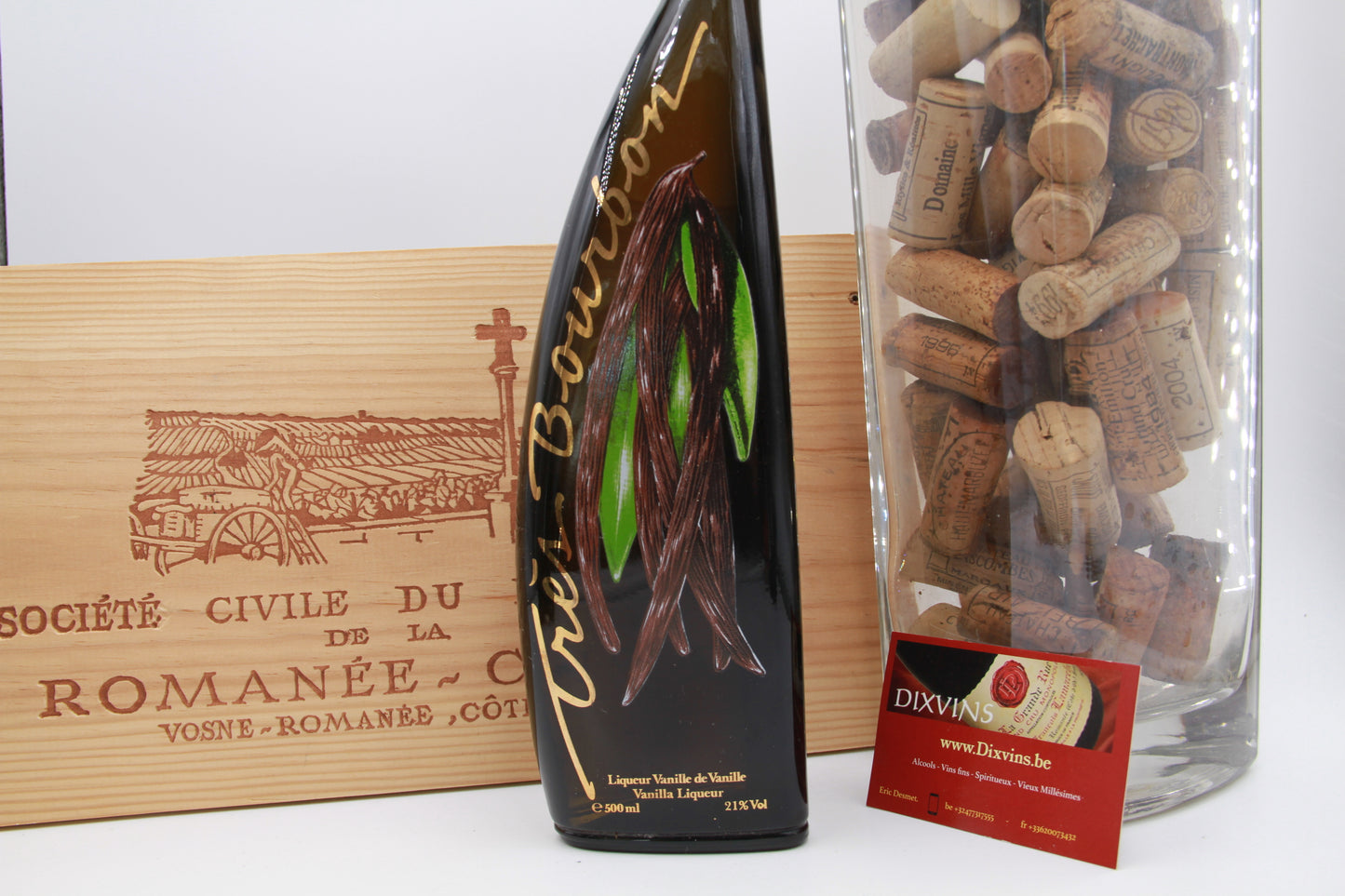 Très Bourbon » Vanille de Vanille. Liqueur