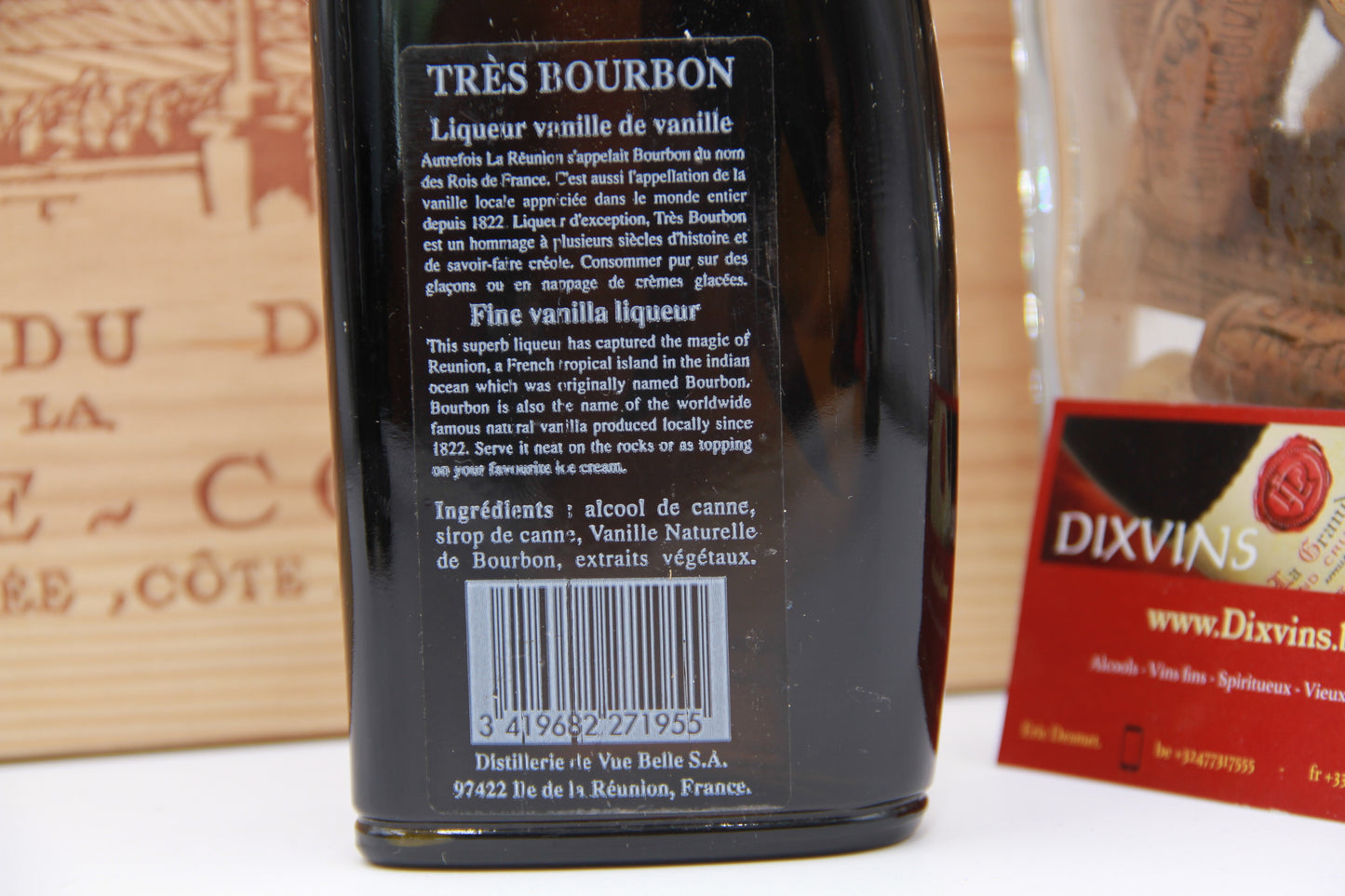 Très Bourbon » Vanille de Vanille. Liqueur