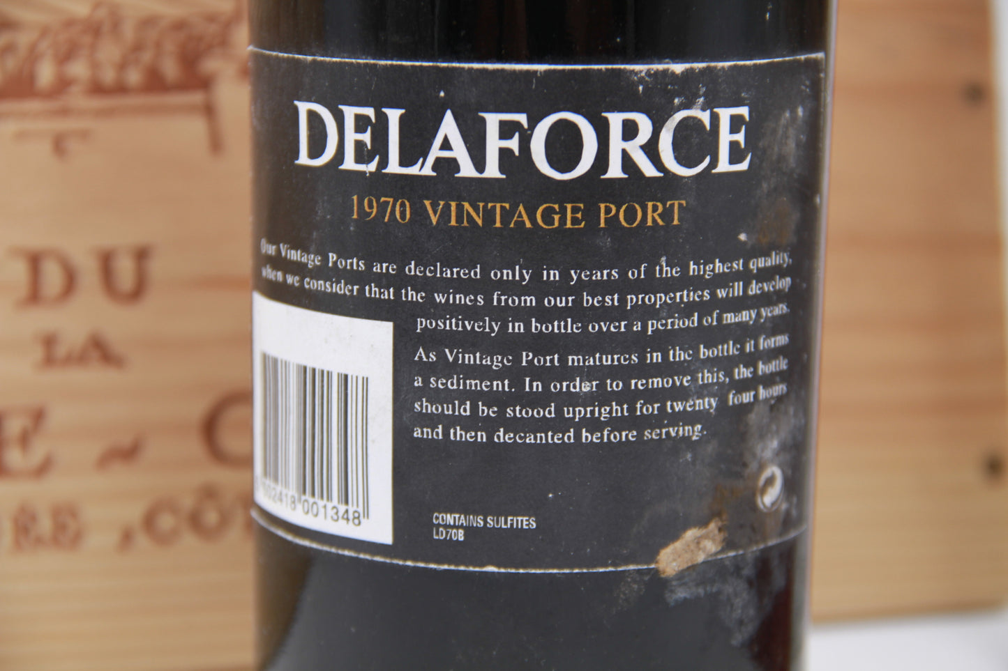 Porto   Delaforce    Vintage 1970