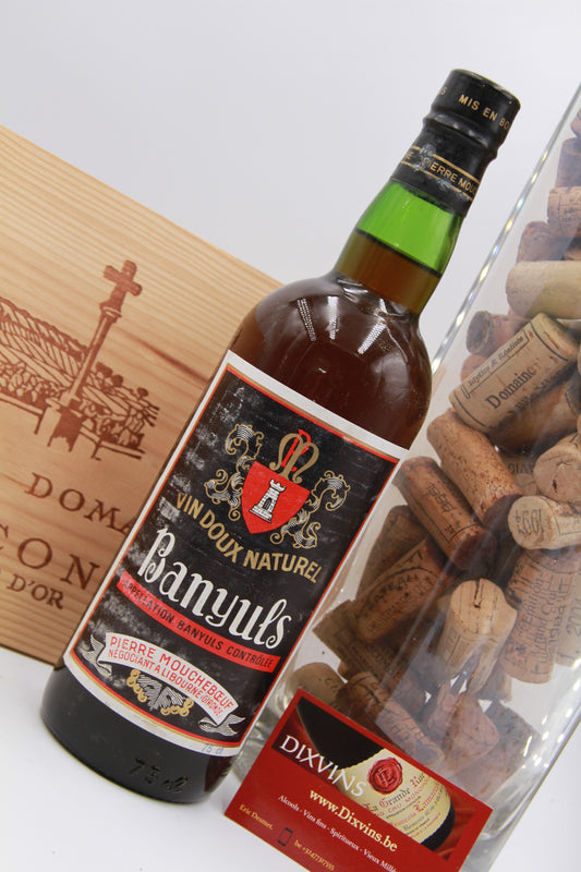 Banyuls Vin Doux Naturel – Pierre Mouchebœuf (Édition Années 70/80)