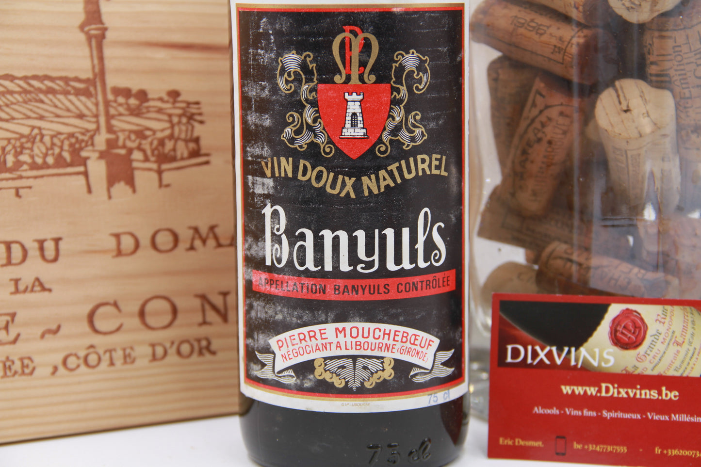 Banyuls Vin Doux Naturel – Pierre Mouchebœuf (Édition Années 70/80)