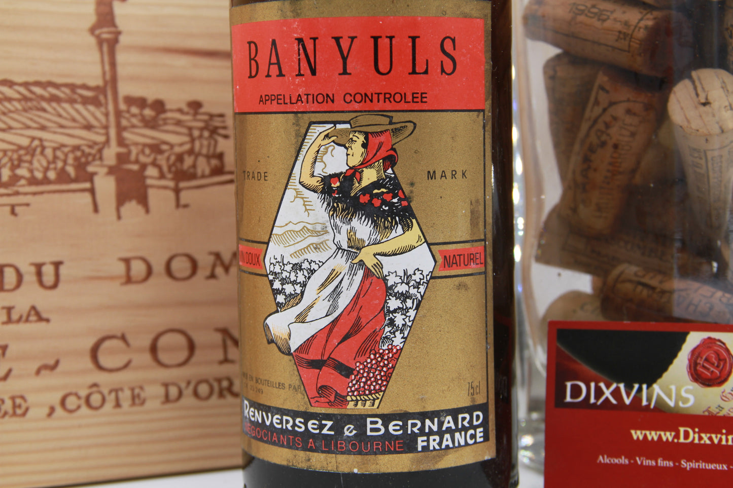 Banyuls Vin Doux Naturel – Renversez & Bernard (Édition Années 70/80)