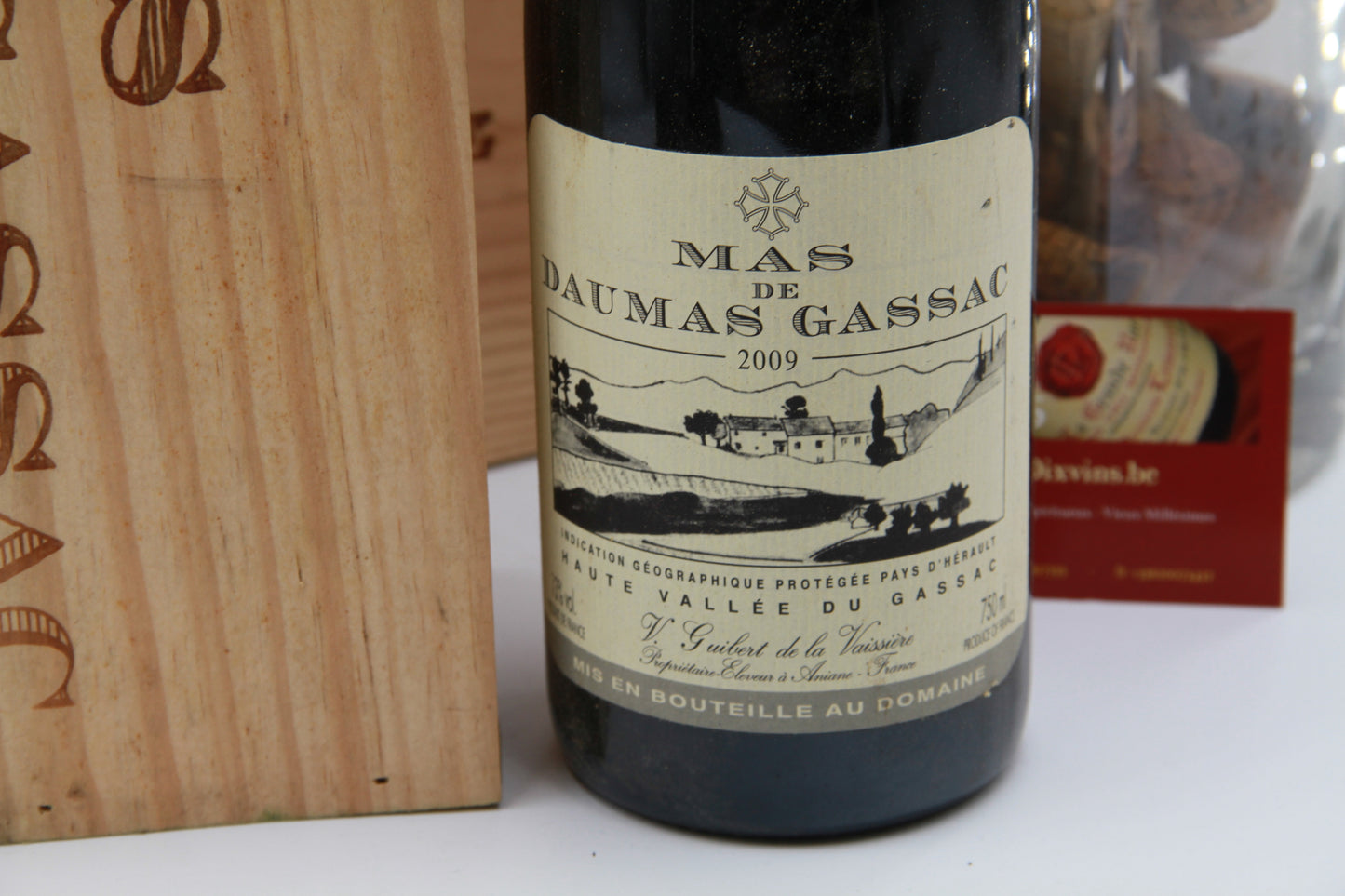Mas De Daumas Gassac  en caisse bois  2009