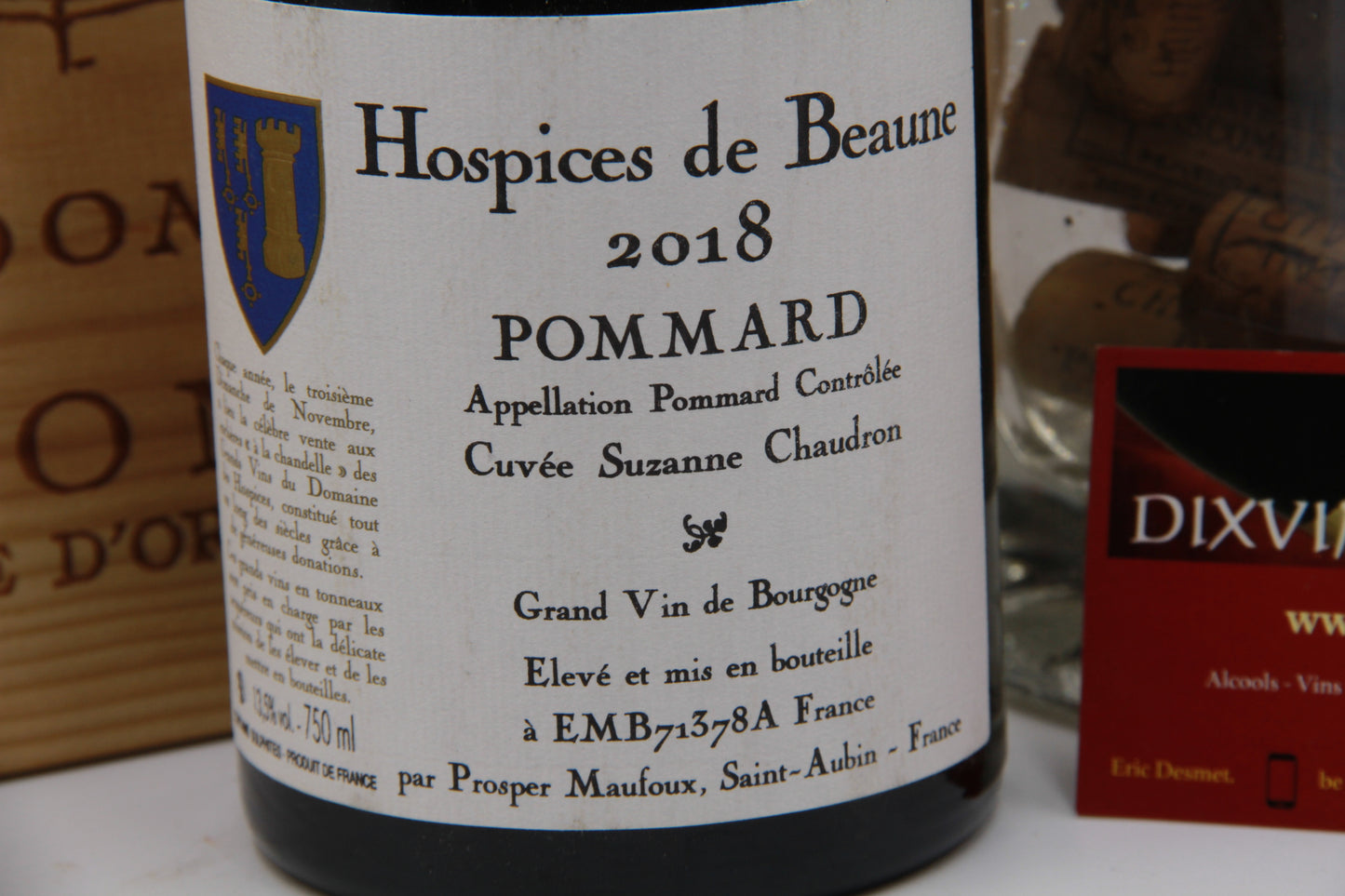 Hospices de Beaune "Pommard" Cuvée Suzanne Chaudron – Prosper Maufoux. 2018