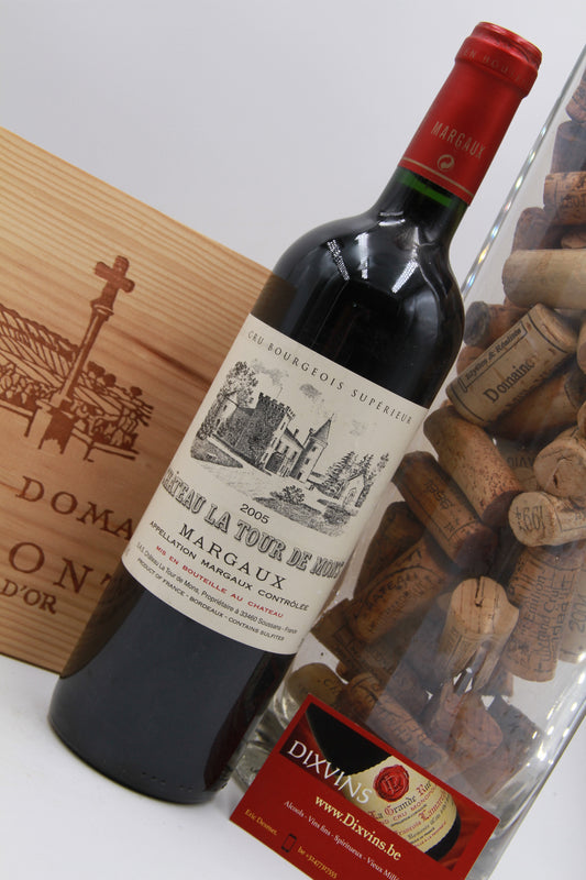 Château La Tour de Mons  – AOC Margaux (Cru Bourgeois Supérieur).   2005